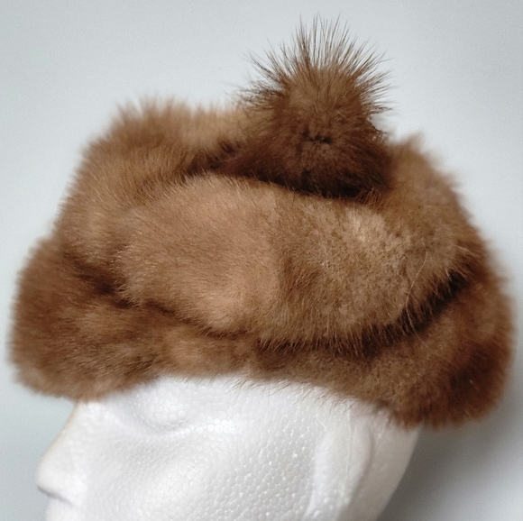 Vintage mink hat - Picture 4 of 12
